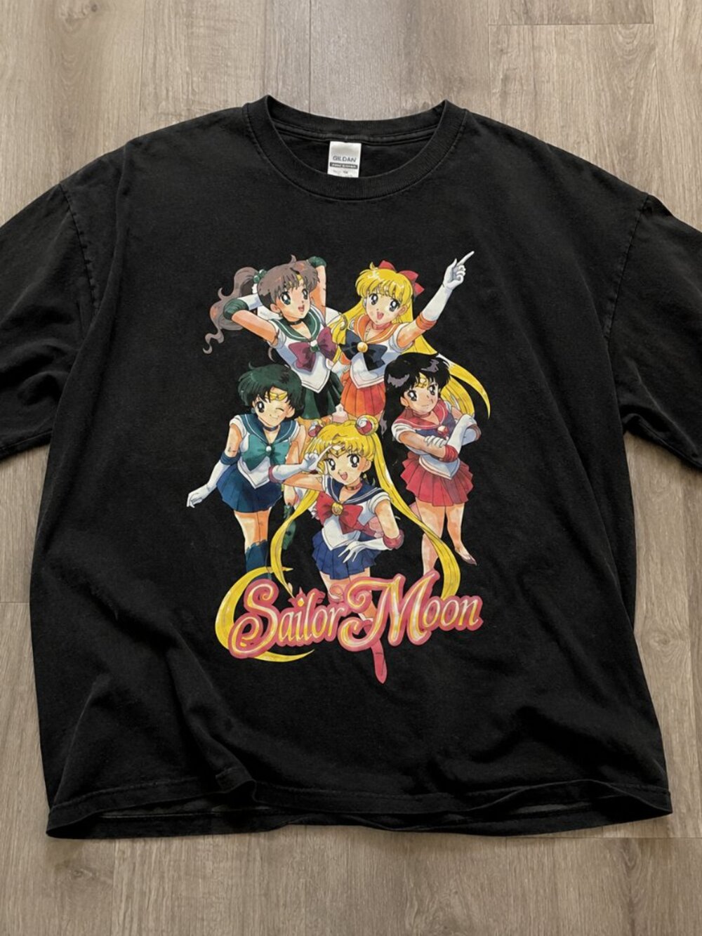 Sailor Moon Shirt, Retro Anime Graphic Tee, 90s Anime Squad Shirt